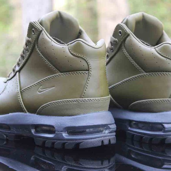 Nike Air Max Goadome Size 7Y Olive Green Canvas - Picture 12 of 15